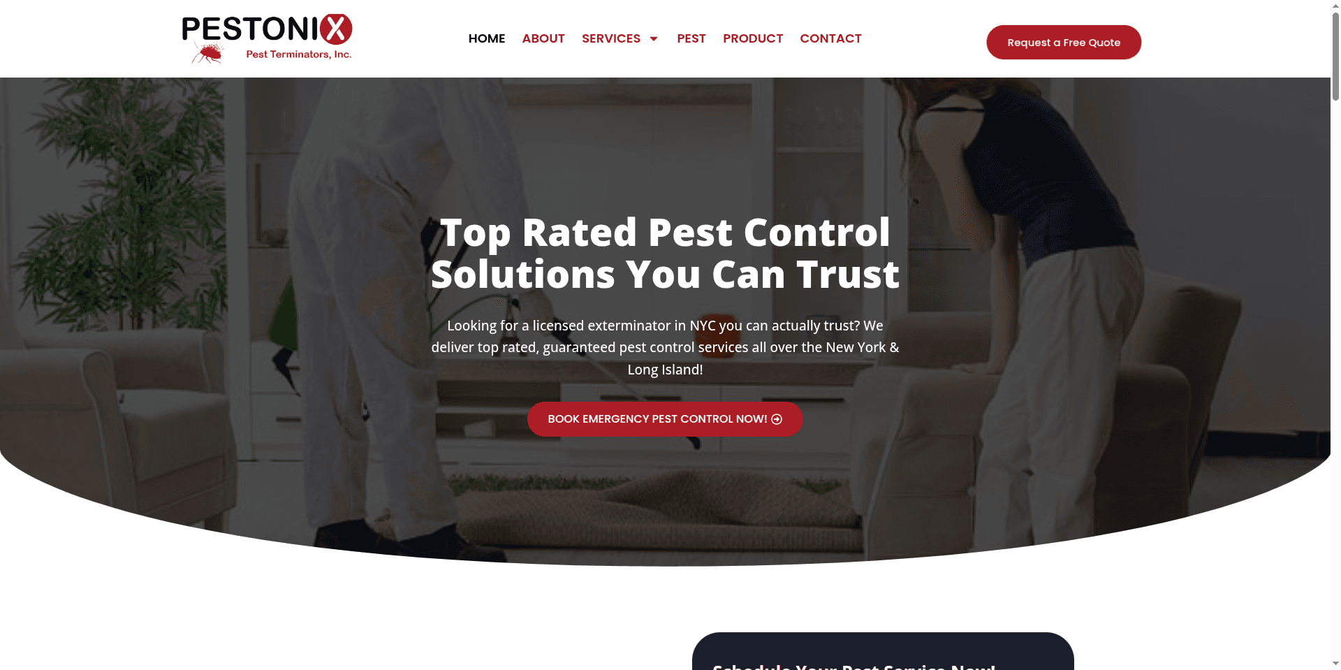 Pestonix — Pest Control App